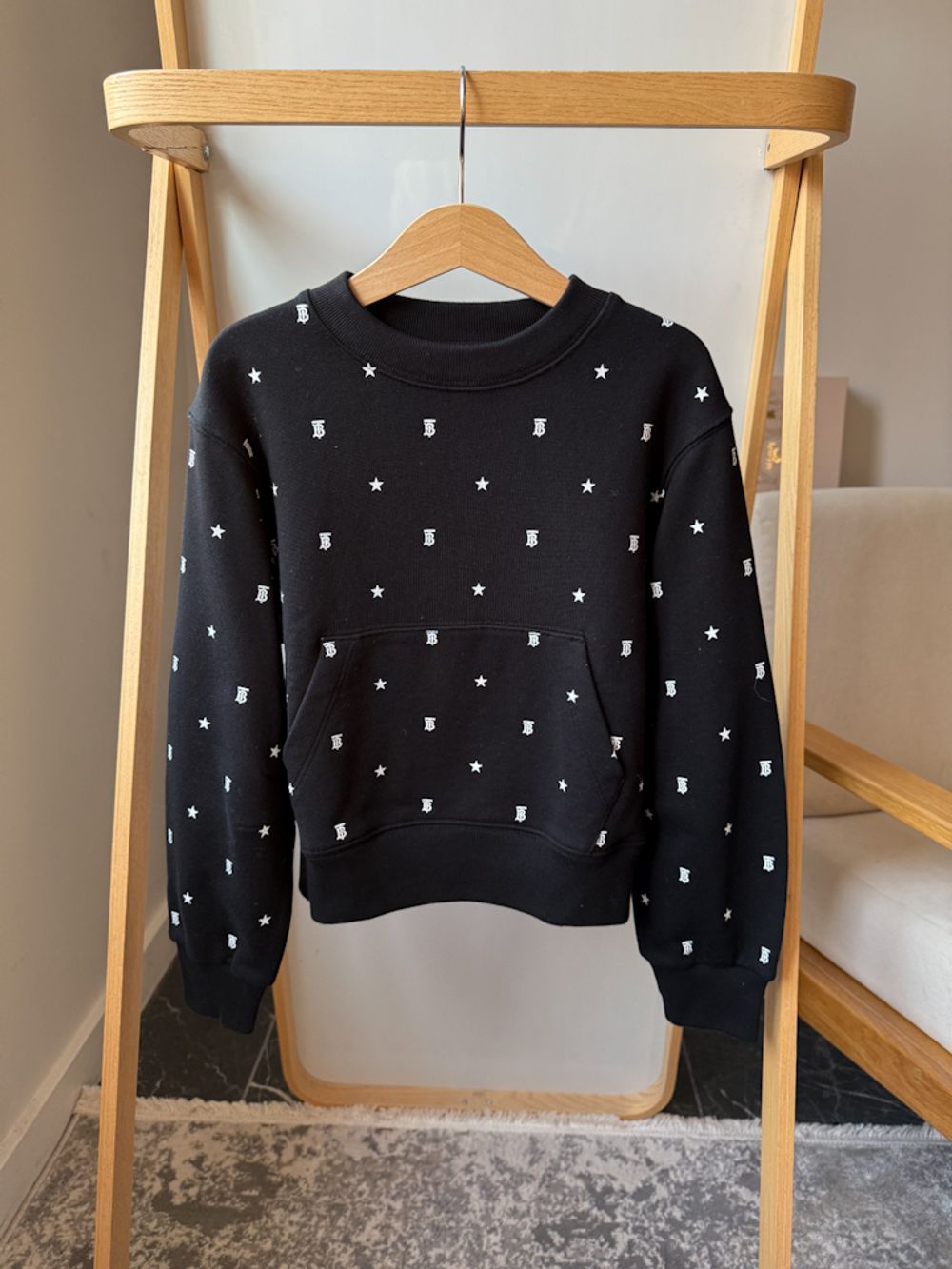 Хлопковый свитшот Burberry, 128