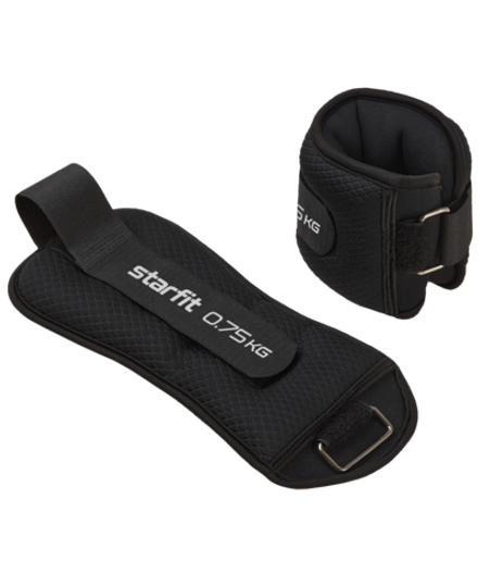 Утяжелители универсальные WT-503, 0,75 кг, черный