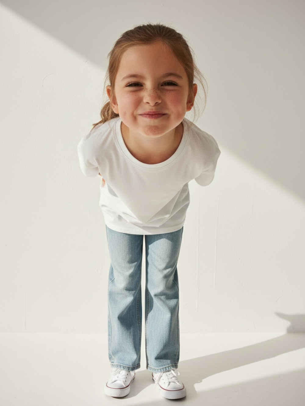 Футболка детская молочный