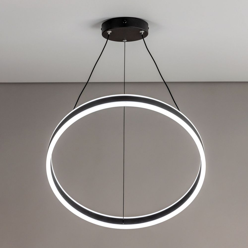 Citilux Дуэт CL719501 LED Люстра подвесная с пультом Чёрная