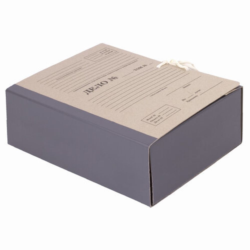 Папка архивная А4 "Форма 21", 120 мм, переплетный картон/бумвинил, завязки, до 1200 л, STAFF, 112168