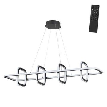 359185 OVER NT23 312 черный Светильник подвесной диммируемый, в комплекте пульт ДУ IP20 LED 4000К 175W 220V ONDO