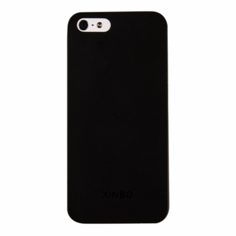 Накладка матовая силиконовая (мягкая) для IPhone 5/5s/5SE/6/6S черная