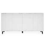 Комод ROYAL 5057 эко (Мрамор Каррара-Черный)