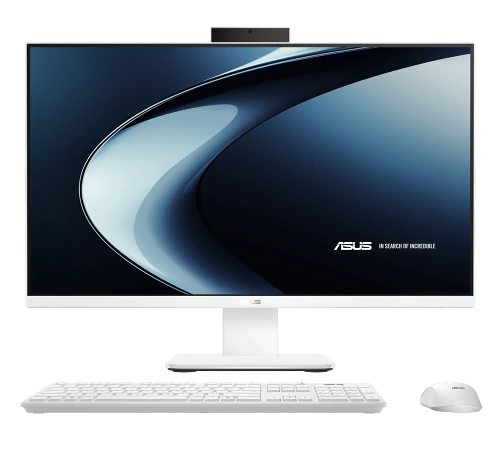 Моноблок ASUS V470VAK-WPE0200/White/27 inch/I7-13620H/16G D5/1TB PCIE G4/WiFi6+BT5.4/fTPM/FHD+IR/120W/WL kb&ms/DOS/2yw