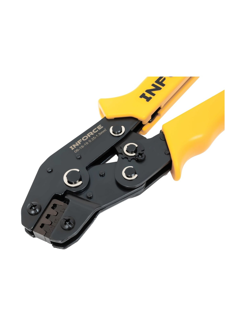 Пресс-клещи Inforce с набором матриц 06-19-19