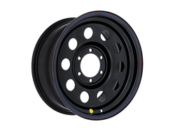 Диск усиленный стальной черный 6x139,7 8xR17 d110 ET+10 1780-63910BL+15