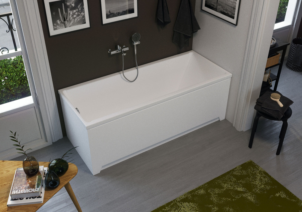 Акриловая ванна Aquatek (Акватек) Лайма 150х70 с каркасом