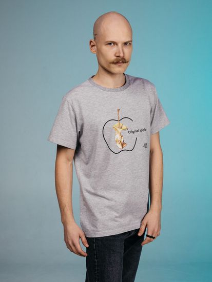 Serdyukov футболка Apple одежда унисекс стиль принт качество