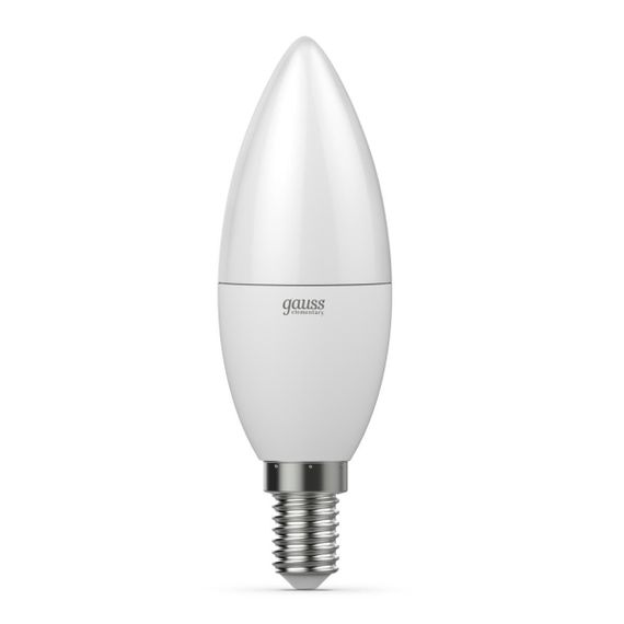 Лампа светодиодная Gauss E14 12W 6500K матовая 33132