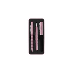 Qələm \ Ручка \ Pen Набор для письма Faber-Castell Grip 2010, оттенки розового