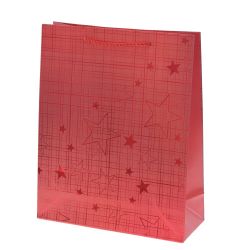 GAEM Пакет подарочный M (бумага 210г/м2, блок микс 12шт), L26 W10 H32 см, 4в.