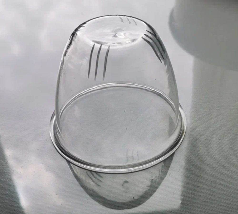 298044 Чайник "Отбивное стекло" фактурный, зел.элементы, 600мл, стекло