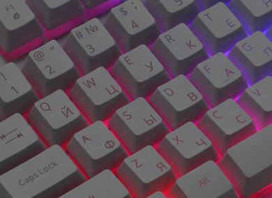 Клавиатура Defender Breath GK-184 <USB> 104КЛ, подсветка клавиш<45184>