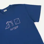 Футболка SS21 Outdoor Синяя