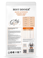 Best Dinner 12кг Adult Medium&Maxi Сухой корм для собак крупных и средних пород Утка с картофелем
