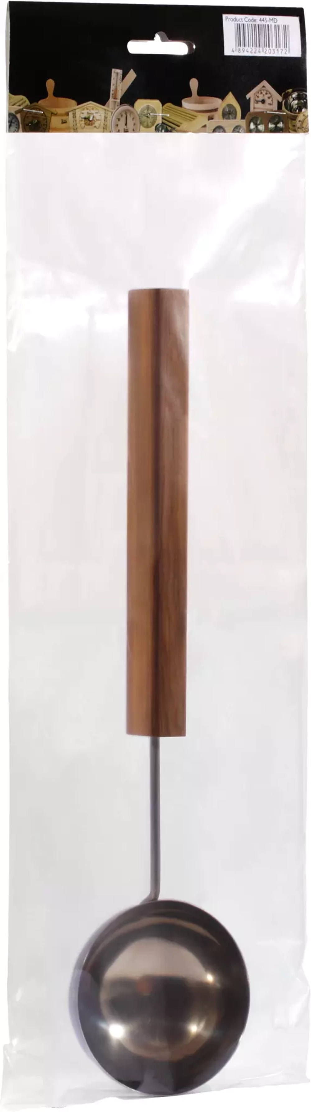 SAWO Черпак из нерж. с дерев. ручкой, 445-MD 237 ml