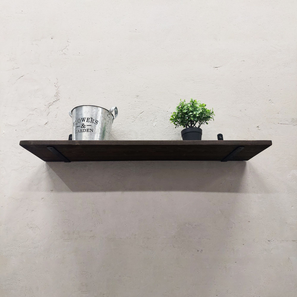 Полка лофт настенная для книг, для ванной, для кухни, в прихожую и гостинную