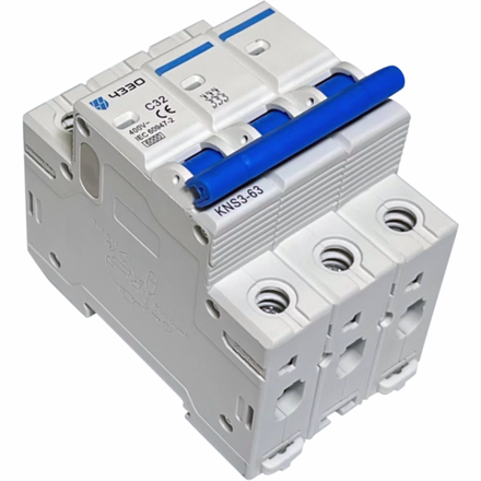 Модульный автоматический выключатель KNS3-63-AC-3P-C32