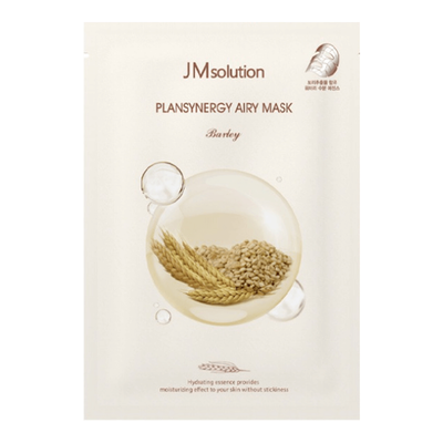 Очищающая тканевая маска с ячменём JMsolution Plansynergy Airy Mask Barley 30 мл.