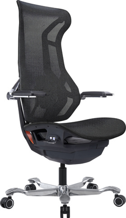 Эргономичное кресло Everprof Atom Black Сетка Черный