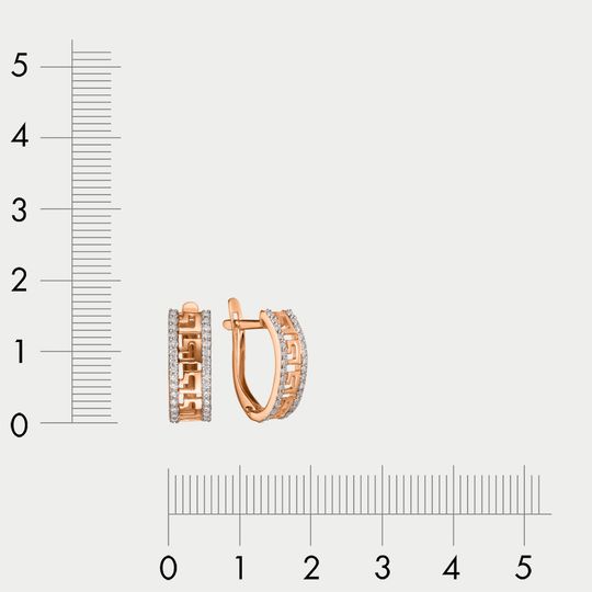 Серьги золотые