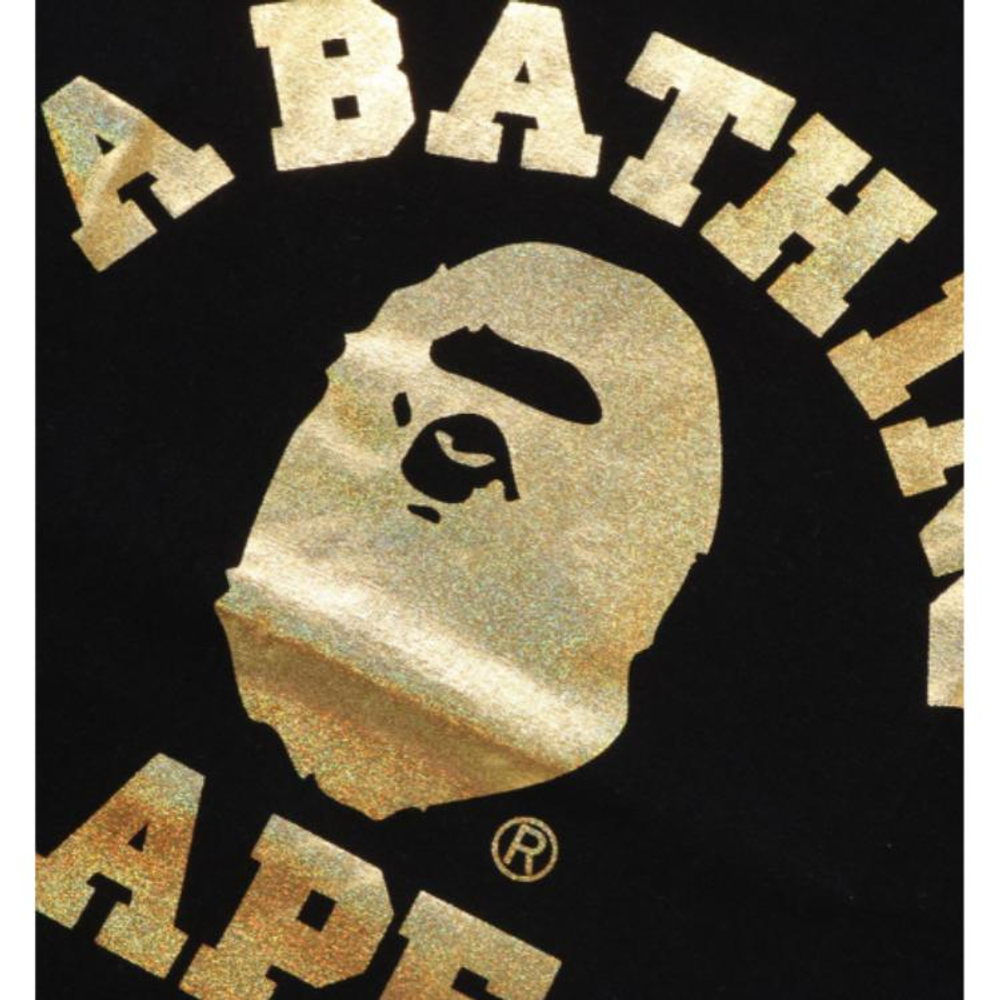 A Bathing Ape Foil College Bapec Tee