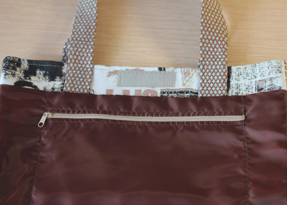 Гобеленовая сумка Город (39х39х12)