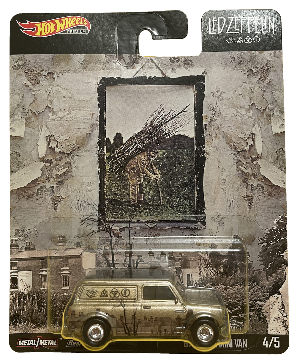 Hot Wheels Premium Led Zeppelin '67 Austin Mini Van (2020)