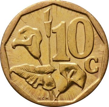10 центов 2010 ЮАР