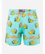 Шорты муж. MC Saint Barth GUSTAVIA DUCKY голубой уточка с шампанским акваланг