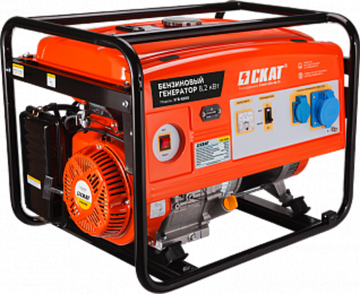 Бензиновый генератор СКАТ УГБ-8200