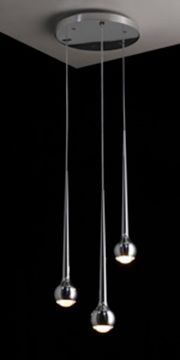 Replica Tobias Grau Falling Waters ( 3 lamps+silver )