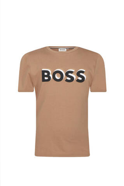 Футболка BOSS Kidswear - коричневый(J50723)