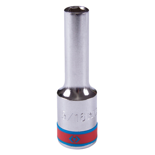 KING TONY (423510S) Головка торцевая глубокая шестигранная 1/2", дюймовая 5/16"