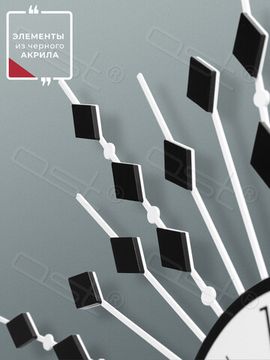 Настенные часы "White Aurora"