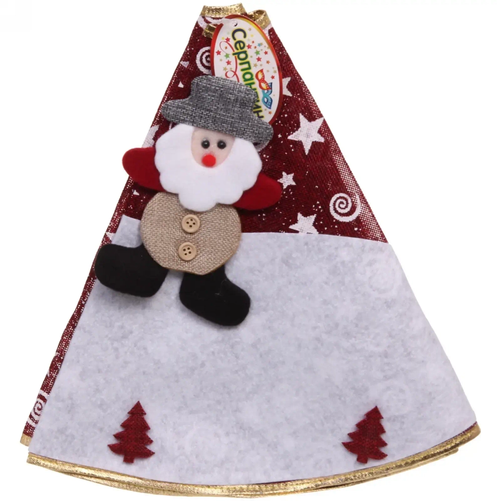 Коврик под ёлку JOLLY «Метель в лесу» d-70 см