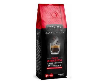 Кофе в зернах Must Pure Arabica, 500 г (Маст)