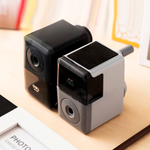 Точилка DELI "E0616B " механическая, с контейнером, экстра-острое лезвие, ассорти