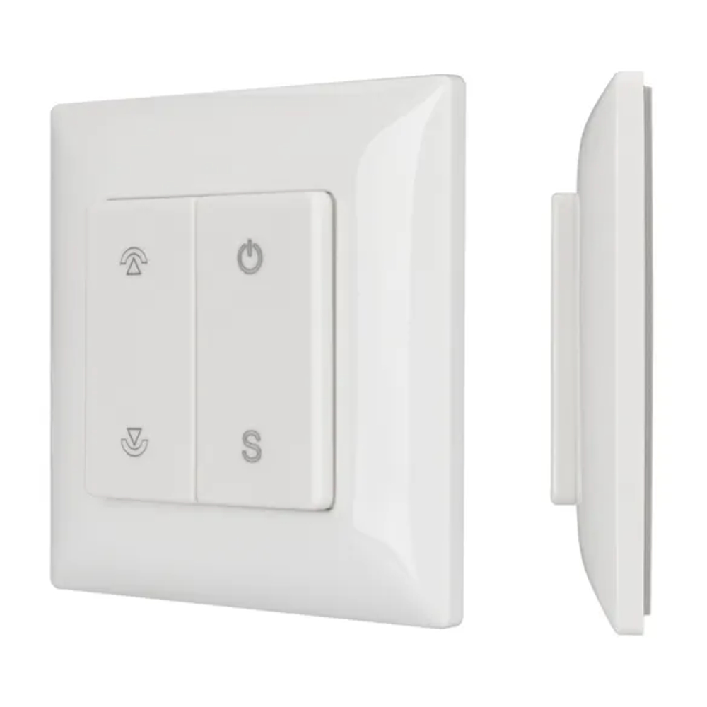 Панель SMART-P46-DIM-P-SUF (3V, 1 зона, Knob, 2.4G) (Arlight, Пластик) 028300