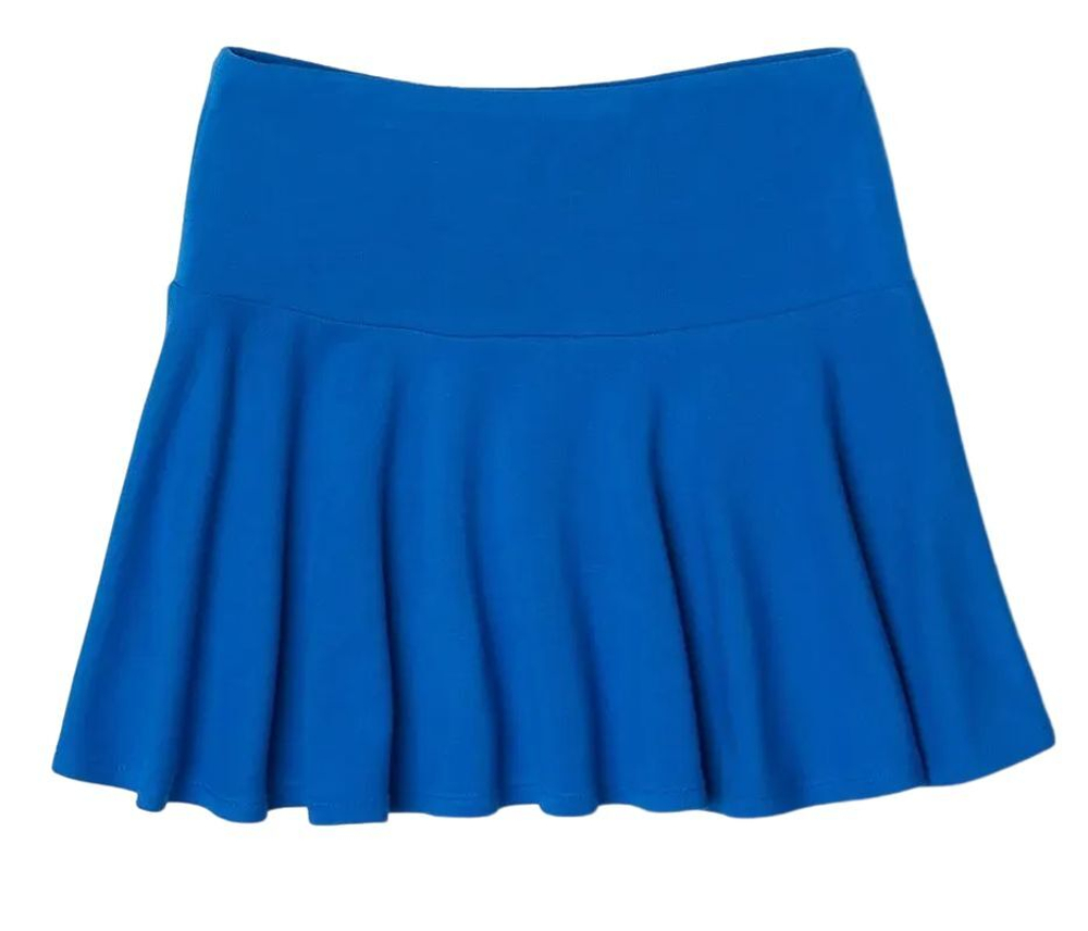 Юбка для девочки теннисная Lacoste Stretch Mini Skirt - blue