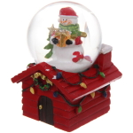 Сувенир Снежный шар «Новогодний дом желаний» 5*7 см, микс