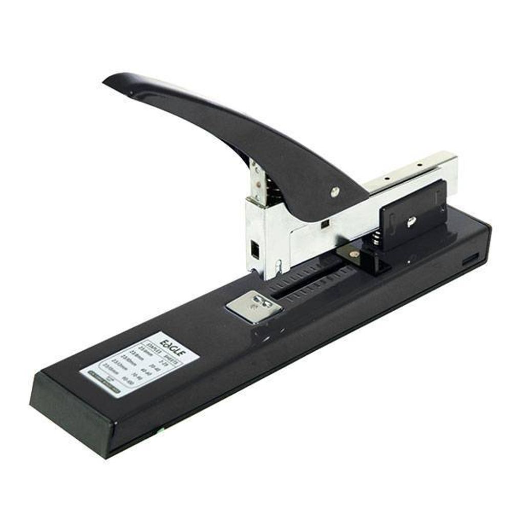 Степлер мощный EAGLE 100 л. № 23/6-13 металл черный