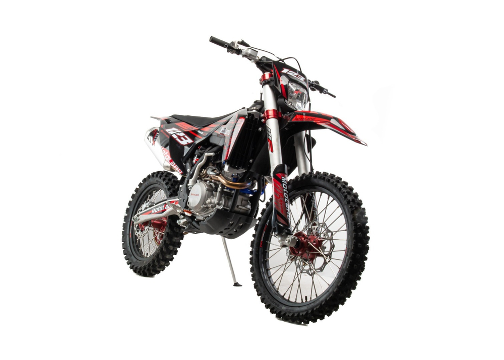 Мотоцикл Кросс MotoLand XT300 ST-FA-NC  (ZS182MN+BB) красный