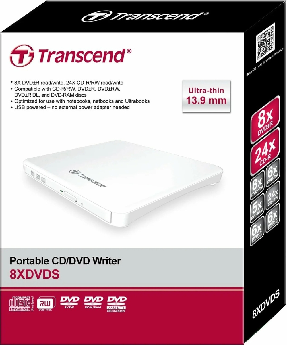 Оптический привод Transcend TS8XDVDS-W
