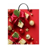 Пакет ПЭ с пластмассовыми ручками 40+5см(Идеал) Тико НГ Тико ( (комплект 10 шт)