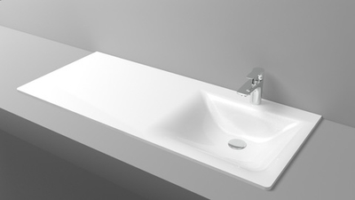 Раковина под стиральную машину Aqwella Форма 115 правая