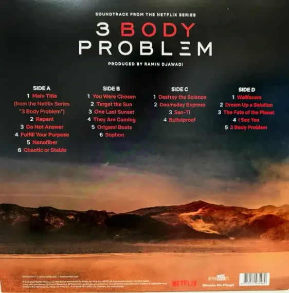 Ramin Djawadi - 3 Body Problem (Soundtrack From The Netflix Series) - Coloured LP