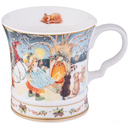 Кружка Lefard Christmas 320мл Ангел, фарфор