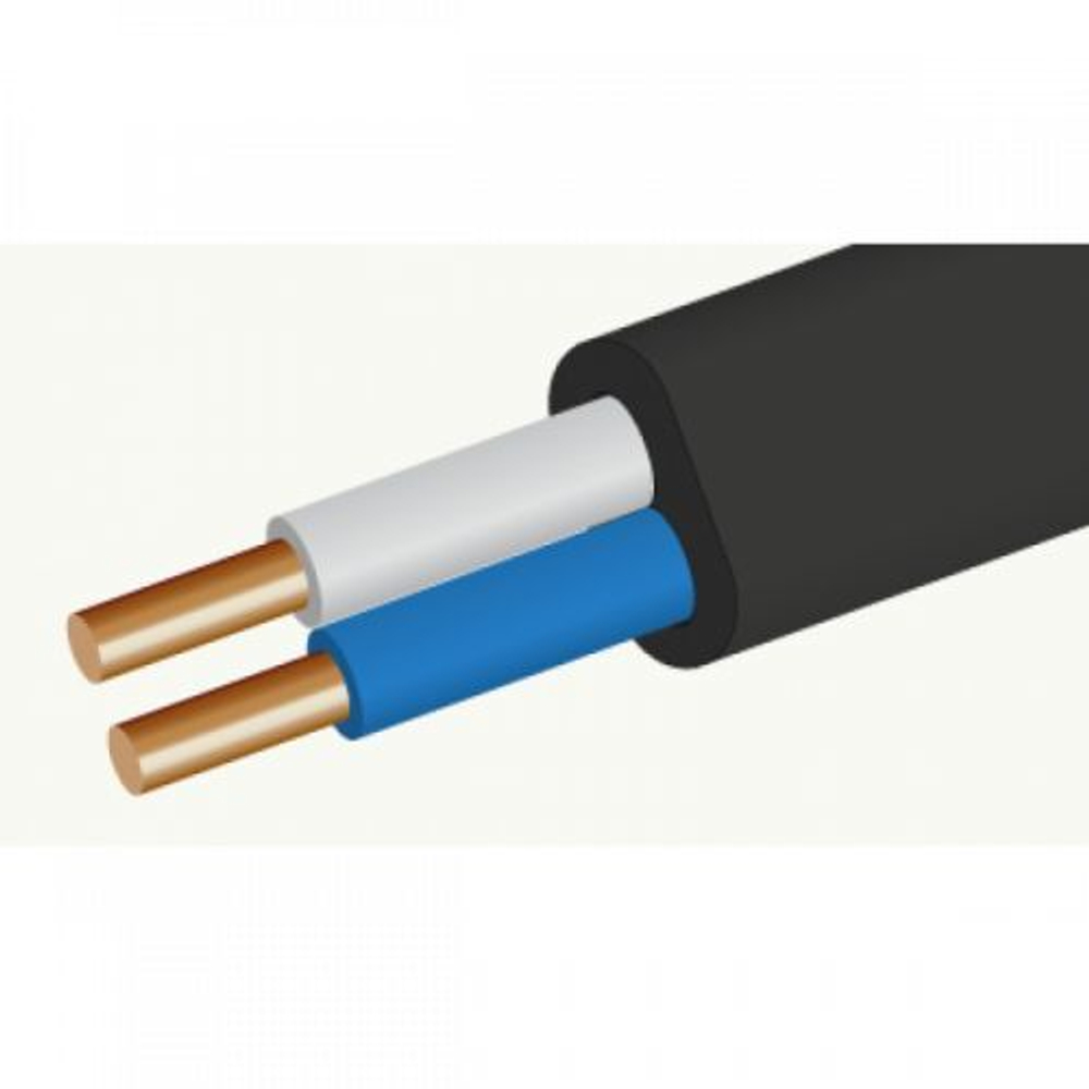 Кабель силовой премиум РЭК ВВГ-Пнг(А)-LS 2 x 1,5 (10 м) ГОСТ+